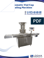 Automatic Vial Cap Sealing Machine, LI-VCS