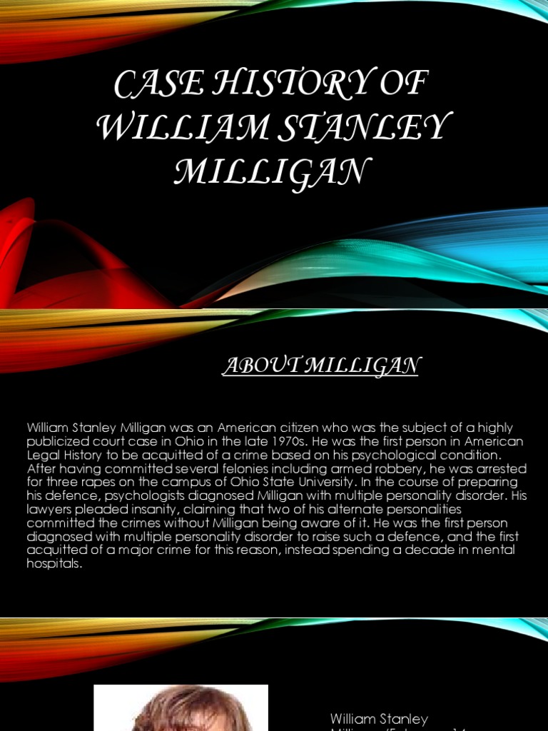 Billy Milligan: A Case of DID | PDF | Dissociation (Psychology ...