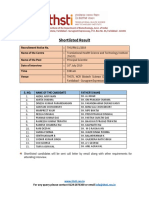 156163787443principal Scientist Shortlisted Result PDF