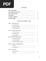 Daftar Isi Laporan Lengkap