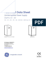 SP 10 60 S8 Technical Data