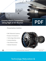 Ceramic Matrix Composites Taking Flight at GE Aviation