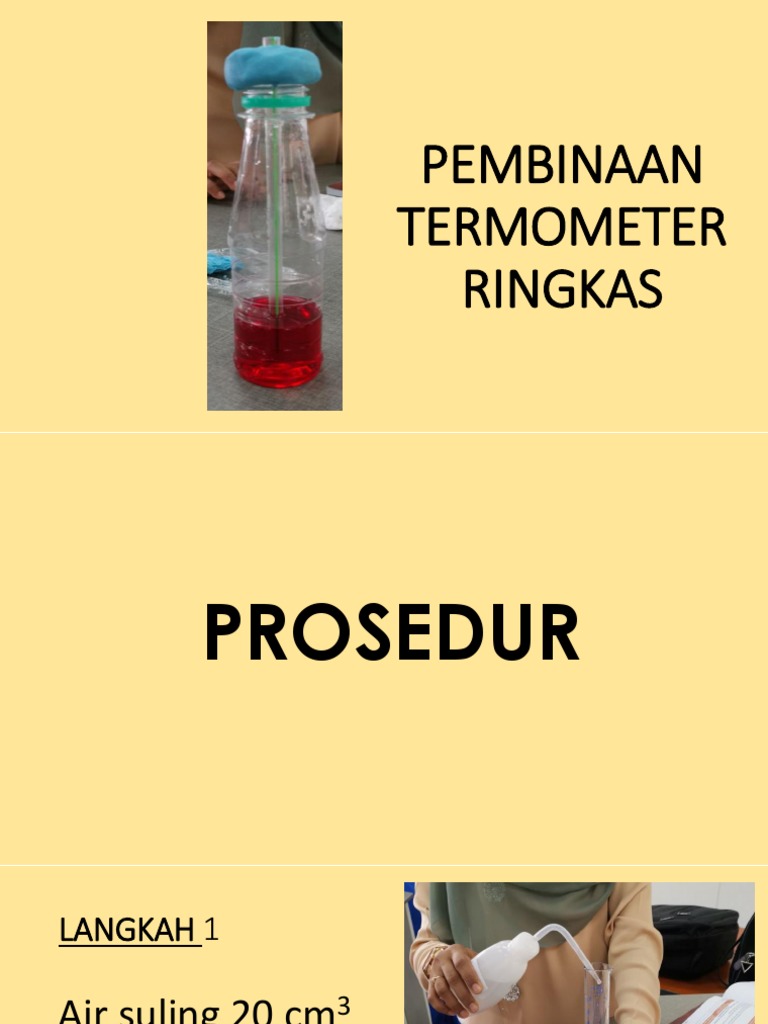 Panduan Termometer Ringkas Sederhana | PDF