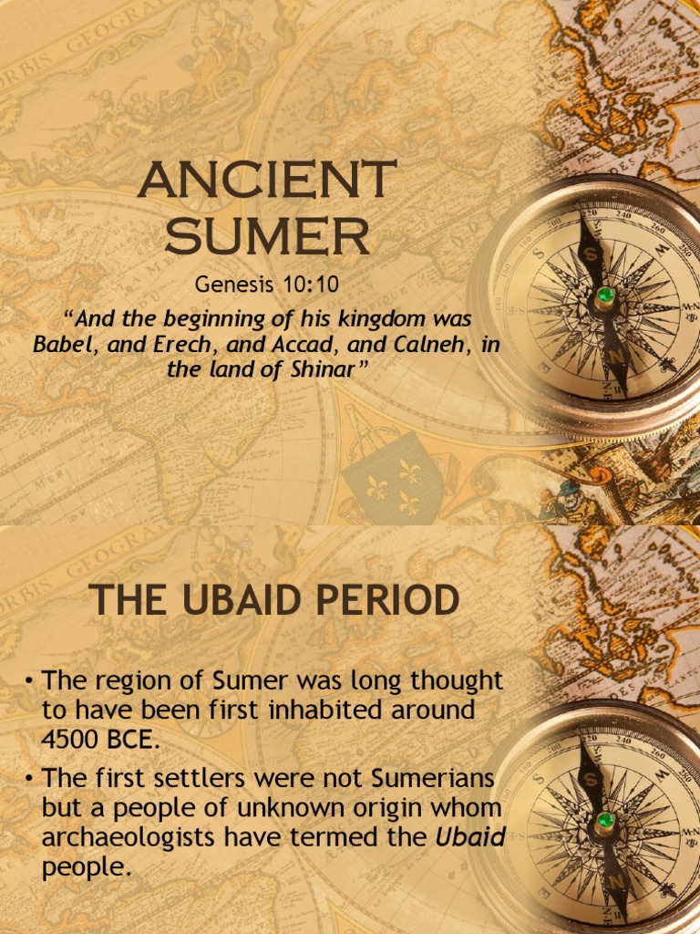 Sumer S Rise To Glory The Dominant Element Factor - 8559szr