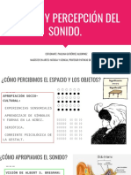 Música y Percepción Del Sonido.