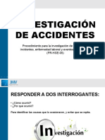 Investigación de Accidenetes Taller