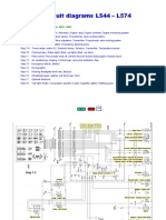 Circuit diagrams L544 – L574 overview