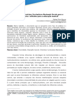 Diversidade nas Diretrizes Curriculares Nacionais Gerais para a Educação Básica