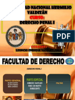 Derecho Penal Parte Especial I