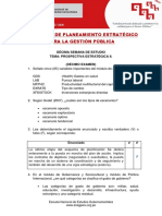 Examen 10 - Planeamiento Estrategico