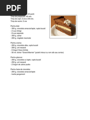 Tort De Ciocolata