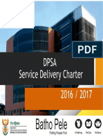Approved Service Delivery Charter 201