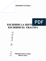 9.1 Lacapra Escribir Historia Trauma PDF