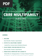 CBRE Multifamily Client Call - 112718
