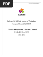 ElectricalEngineerigLabManual IIECE PDF