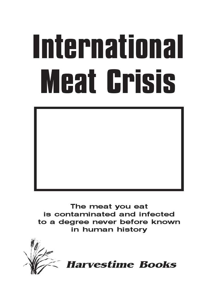 International Meat Crisis PDF | PDF | Diseases And Disorders | Food And  Drink