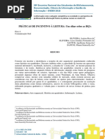 Práticas de Incentivo à Leitura Um Olhar Sobre as Hq's