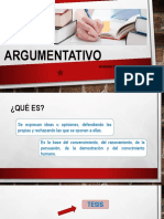 Texto Argumentativo