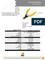 Professional Cutting Pliers: 5-Inch, Side Cutter