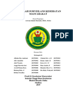 Makalah Surveilans Kesehatan Masyarakat