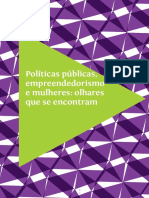 Políticas Públicas, Empreendedorismo e Mulheres Olhares Que Se Encontram