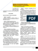 Lectura - Ley General de Sociedades Peruana