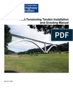 PT Tendon Installation and Grouting MAnual