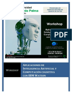 BROCHUREWorkshop IBMWatson PDF