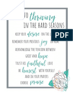 6 Keys To Thriving in Hard Seasons