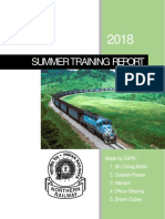 Summer Training Report: Made by G4P6-1. Sh. Chirag Malik 2. Gulshan Pawar 3. Nishant 4. Dhruv Sharma 5. Shrom Dubey