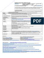 Detailed Lesson Plan (DLP) Format: Describes Sampling Procedure and Sample