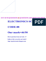 Electronics Science CODE:88 Our Mark 46/50: Udsadt