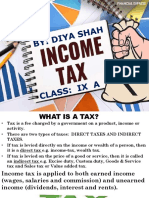 Maths PPT Income Tax-Diya Shah