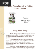 Using Photo Story 3