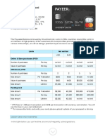 Payeer Mastercard en PDF