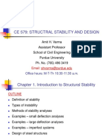 Ce 579: Structral Stability and Design
