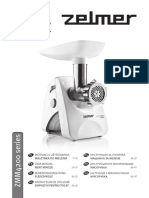 Manual de Utilizare Masina de Tocat Carnea Zelmer Zmm4282w