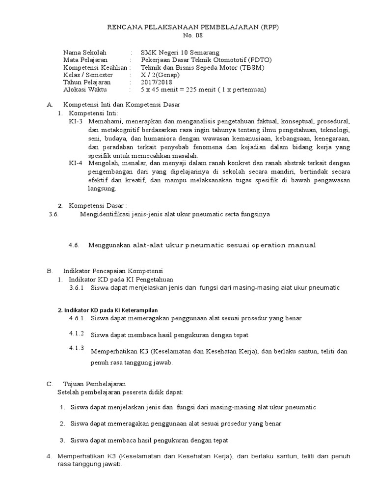 6 Gasal Alat Ukur Pneumatik