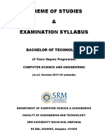 Scheme of Studies & Examination Syllabus