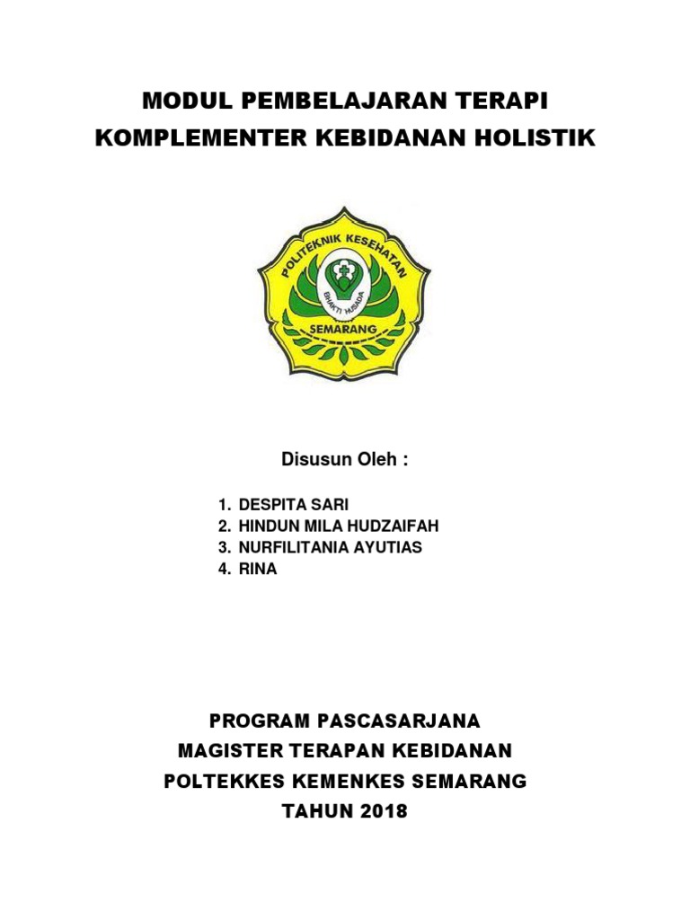 Modul Terapi Komplementer Kebidanan | PDF