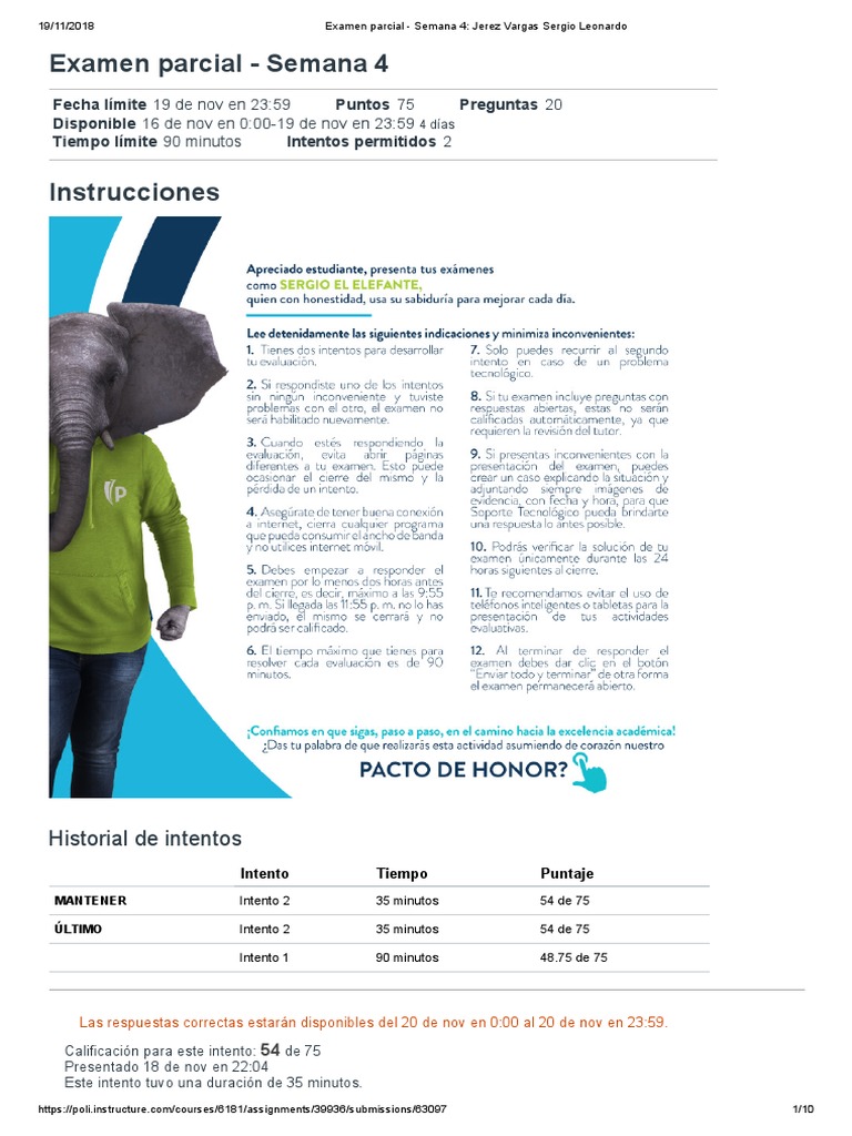 Examen Parcial de Economía - Semana 4 | PDF | Ahorro | Salario