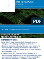 Ece Board Exam Reviewer in Microelectronics: By: Analene Montesines - Nagayo