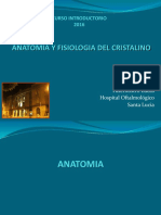 Anatomía y Fisiologia Del Cristalino 2014