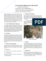 Sample Document Using The L TEX Style For SBCM 2019: 4 Figures and Captions