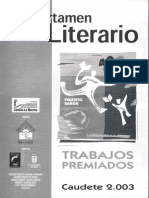 VII Certamen Literario "Evaristo Bañón" Caudete 2003