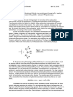 Prelab 6 Cyclohexyl Chloride