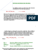 Stiffness Method Truss