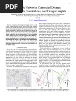 Mobile Networks Connected Drones: Field Trials, Simulations, and Design Insights