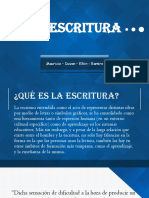 La Escritura