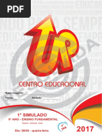 6 - 113 - 336 - 2017 - Simulado Objetivo - S2 - 6ano - 26-04 - GABARITADO - SITE - OK (SEM TABELA) PDF